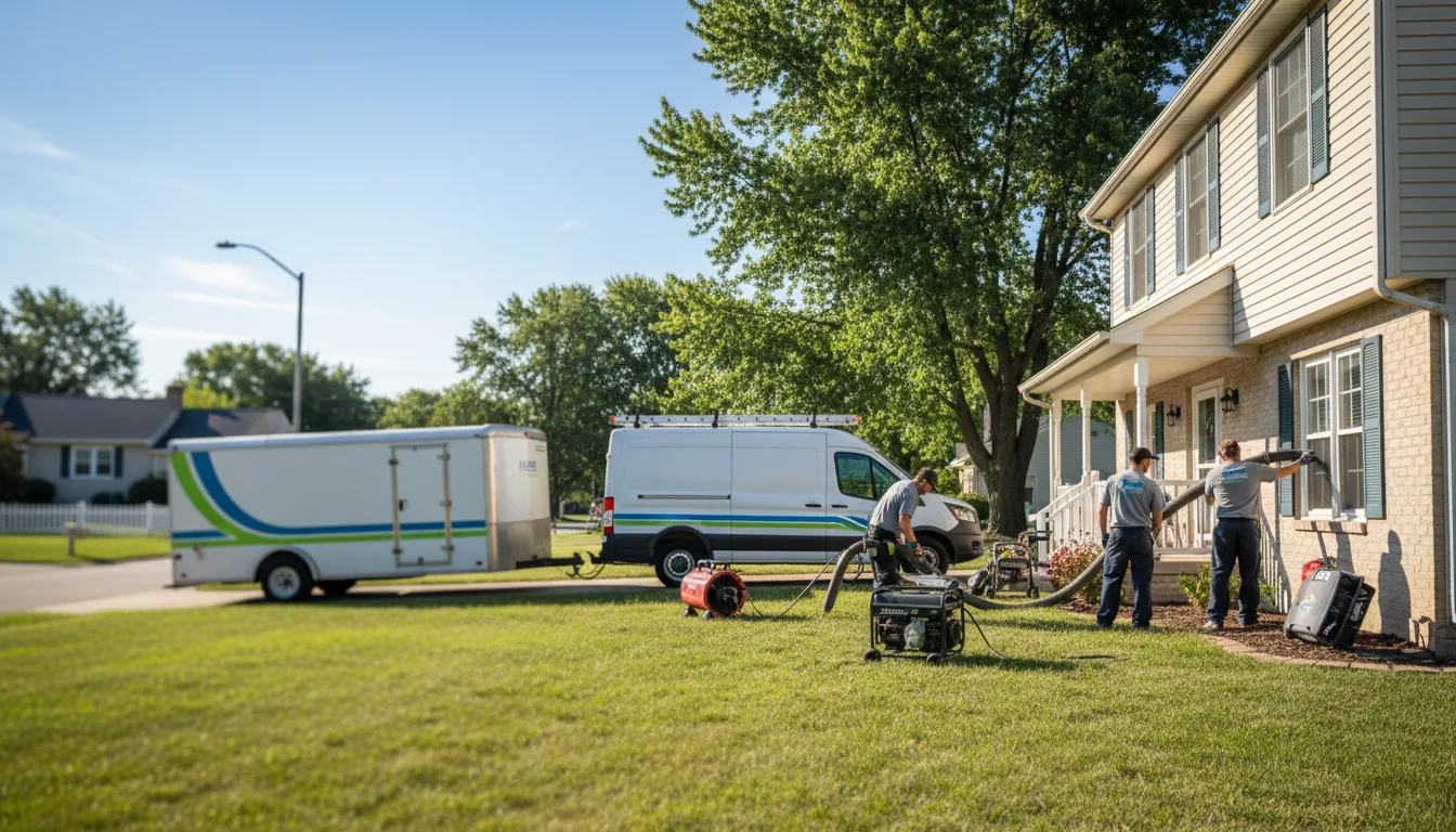 Flooded Basement Restoration And Cleanup With Repair in Tama, IA near me